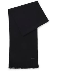 BOSS - Knitted Scarf - Lyst