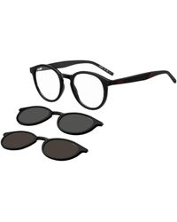 HUGO - Optical Frames With Clip-On Shaded Lenses - Lyst