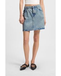 HUGO - Mini Skirt - Lyst