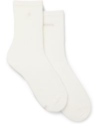 BOSS - Two-Pack Of Regular-Length Socks With Logo Details - Lyst