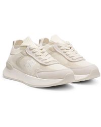 BOSS - Sock Trainers With Double B Monogram - Lyst
