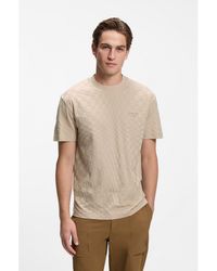 BOSS - Porsche X Cotton T-Shirt With Pasha Pattern - Lyst