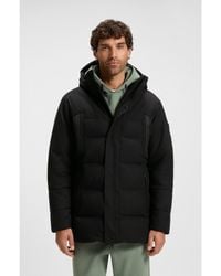 BOSS - Water-Repellent Parka Jacket With Down Filling - Lyst