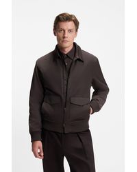 BOSS - Light Brown Men's Casual Jackets Size 38r - Lyst