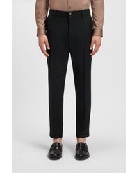 BOSS - Black Men's Pants And Trousers Size 30r - Lyst