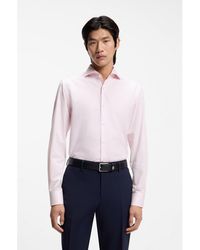 BOSS - One Slim-Fit Shirt - Lyst