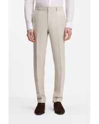 BOSS - Slim-Fit Trousers - Lyst