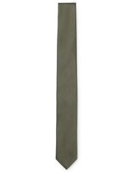 HUGO - Silk-Blend Tie With Jacquard Weave - Lyst