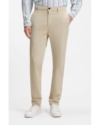 BOSS - Tapered-Fit Trousers - Lyst