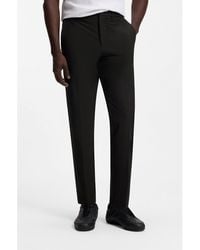 BOSS - Regular-Fit Trousers - Lyst