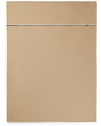 BOSS - Fleece Throw With Signature-Stripe Appliqué - Lyst