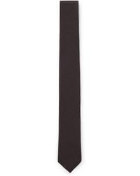 BOSS - Linen-Blend Tie With Solid Weave - Lyst