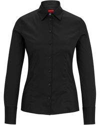 HUGO - Klassische Bluse The Fitted Shirt 10211515 01 - Lyst