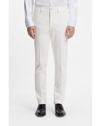 BOSS - Slim-Fit Trousers - Lyst