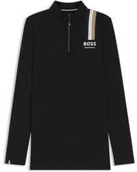 BOSS - Equestrian Slim-Fit Training Shirt - Lyst