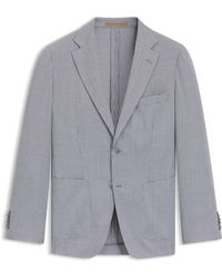 BOSS - Slim-Fit Sakko Aus Schurwoll-Mix Mit Seide - Lyst