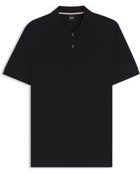 BOSS - Pallas Polo Regular en coton avec logo brodé - Lyst