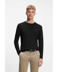 BOSS - Long-Sleeved T-Shirt - Lyst