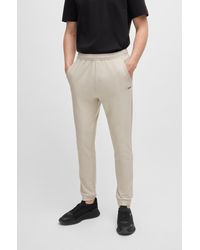 BOSS - Light Beige Men's Jogging Pants Size L - Lyst