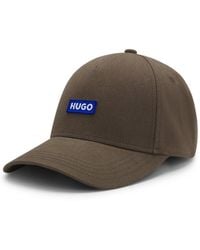 HUGO - Cotton-Twill Cap With Logo Patch - Lyst
