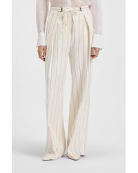 BOSS - Loose-Fit Suit Trousers - Lyst