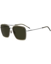 HUGO - Acetate Sunglasses With Metal Trims - Lyst