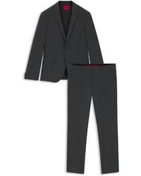 HUGO - Costume Extra Slim en laine mélangée - Lyst