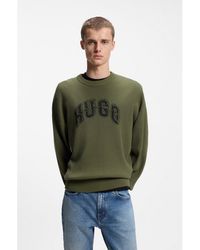 HUGO - Oversized-Fit Sweater - Lyst