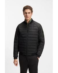 BOSS - Black Men's Down Jackets Size M - Lyst