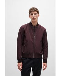 BOSS - Water-repellent Jacket In A Regular Fit - Lyst
