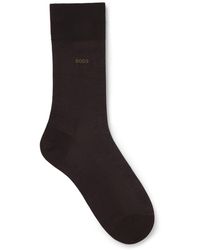 BOSS - Regular-Length Logo Socks - Lyst