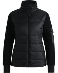 BOSS - Equestrian Mixed-Material Jacket With Sleeve Pocket - Lyst