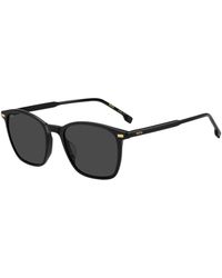 BOSS - Acetate Sunglasses With Temple Logo - Lyst