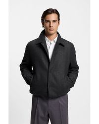 HUGO - Regular-Fit Padded Coach Jacket - Lyst