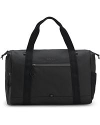 BOSS - Faux-Leather Holdall With Reflective Details - Lyst