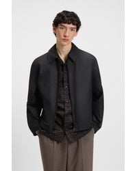 HUGO - Black Men's Casual Jackets Size M - Lyst