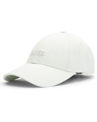 BOSS - Cotton-twill Cap With Embroidered Logo - Lyst
