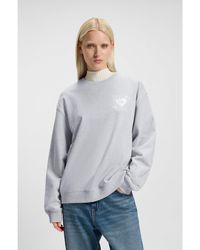 HUGO - Oversized-Fit Sweatshirt - Lyst
