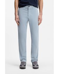 BOSS - Regular-Fit Trousers - Lyst