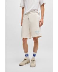 HUGO - Loose-Fit Shorts - Lyst
