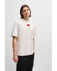HUGO - X Rb Relaxed-fit T-shirt With Signature Bull Motif - Lyst