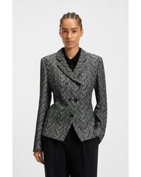 BOSS - Regular-Fit Blazer - Lyst