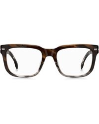 BOSS - Optisch Montuur Van Acetaat Met Dessin En Logo Op De Pootjes - Lyst