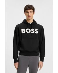 BOSS - Relaxed-Fit Hoodie - Lyst