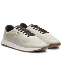 BOSS - Ttnm Mesh Trainers With Smooth Trims - Lyst