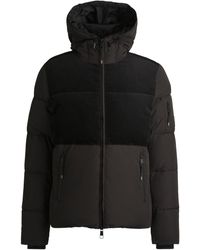 BOSS - Equestrian Waterproof Jacket With Corduroy Details - Lyst