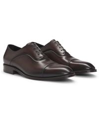 BOSS - Captoe Oxford Shoes - Lyst
