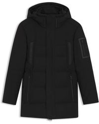 BOSS - Waterafstotende Parka Met Donsvulling - Lyst