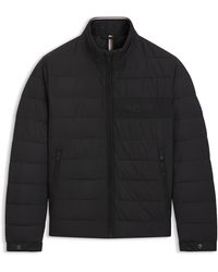 BOSS - Regular-Fit Waterafstotende Jas Met Logodetail - Lyst