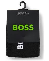 BOSS - Logo-Embroidered Wristband Pair - Lyst
